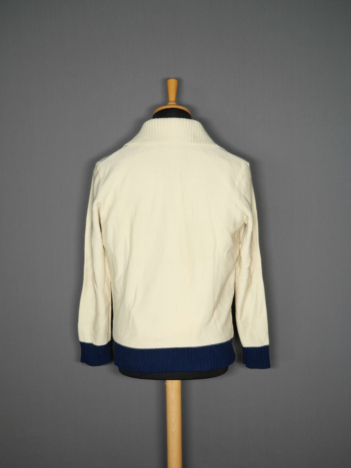 Vintage Strickjacke creamweiss - S/M
