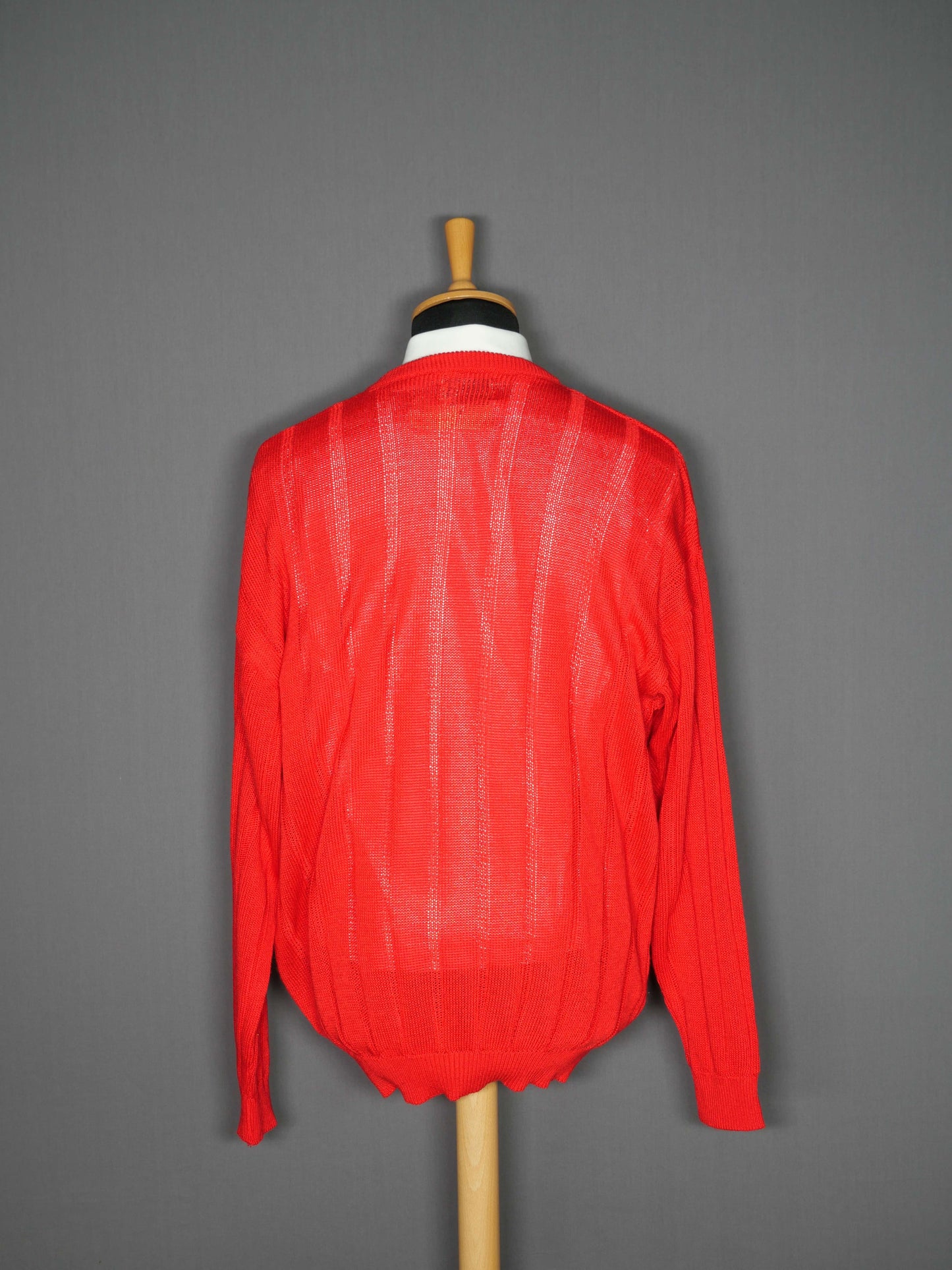 Vintage Pullover rot - XL