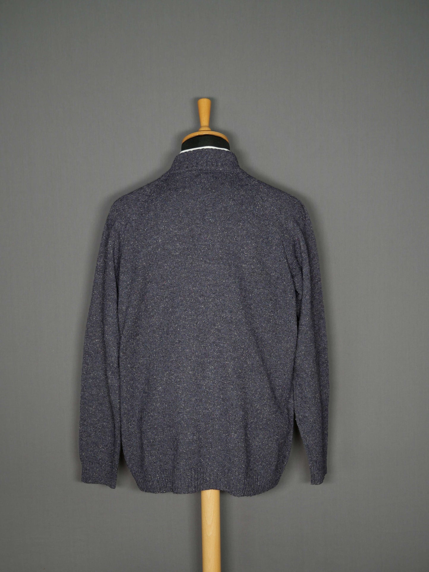 Turtleneck Pullover grau - L