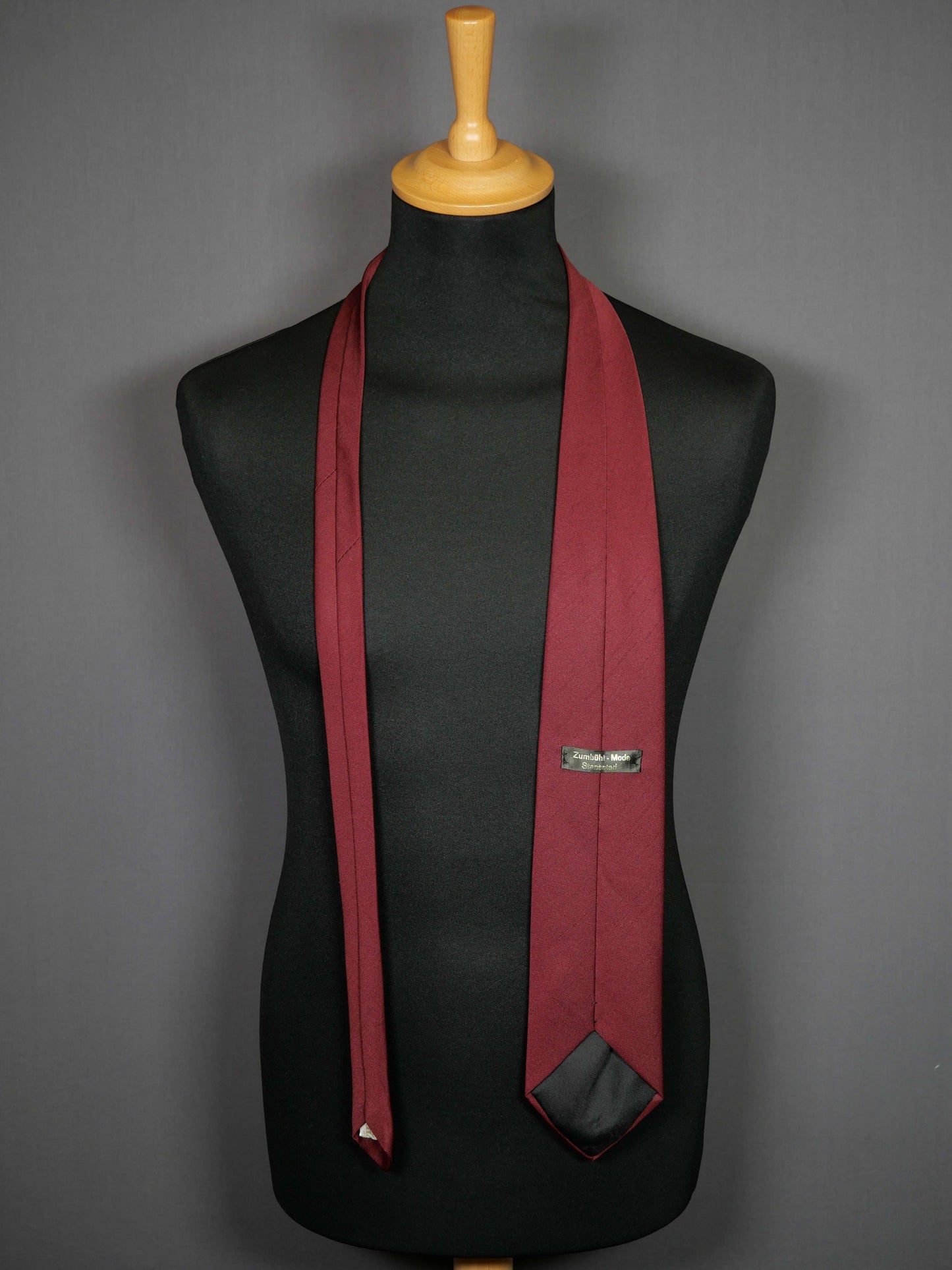 Vintage Krawatte weinrot