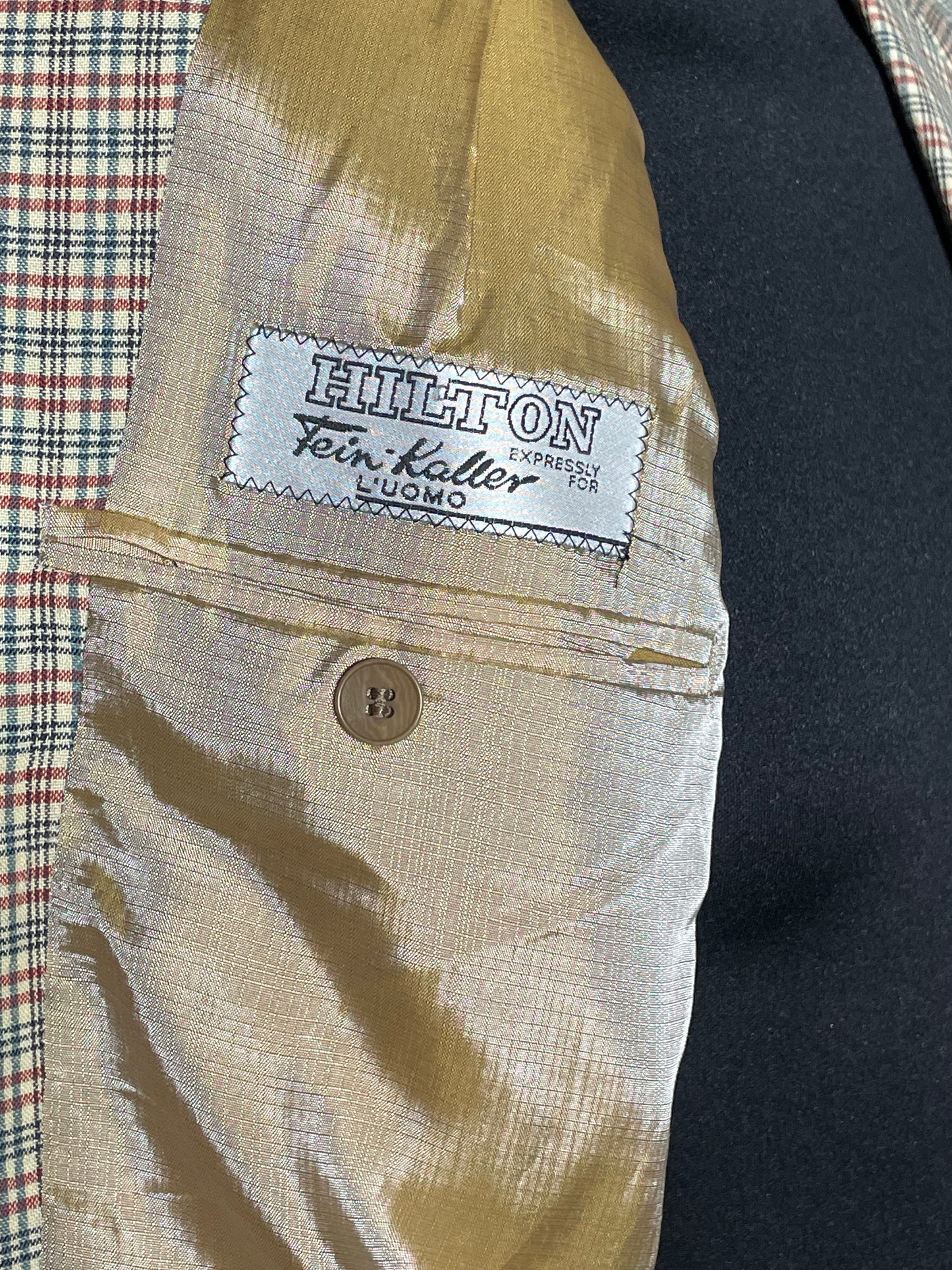 Vintage Hilton Dreiknopf-Sakko - S-M