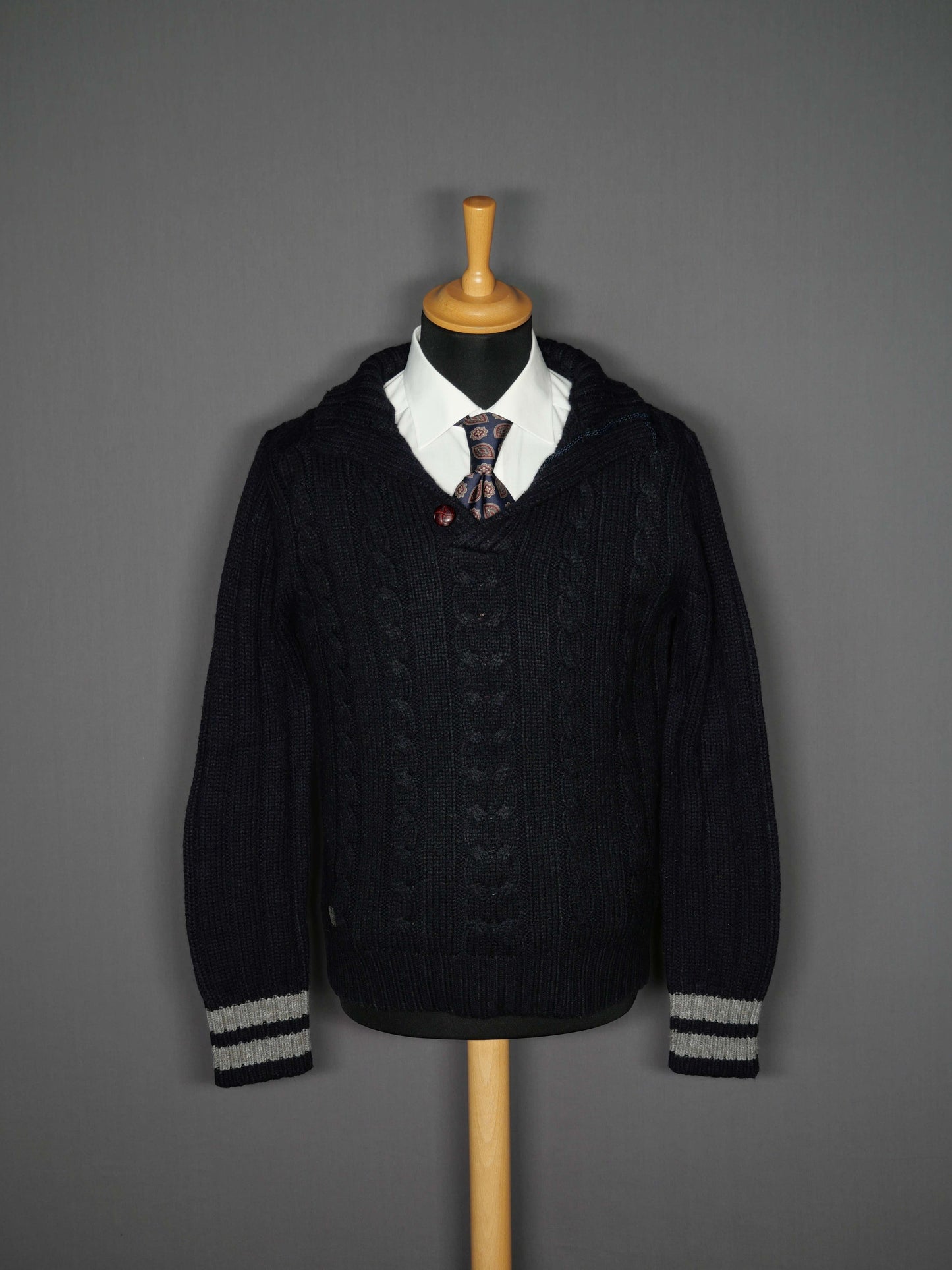 Pullover / Cardigan dunkelblau - S