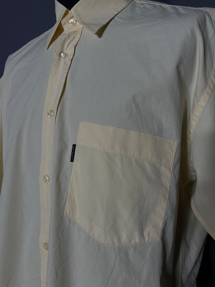 Avirex Casual Kurzarmshirt hellgelb - XL