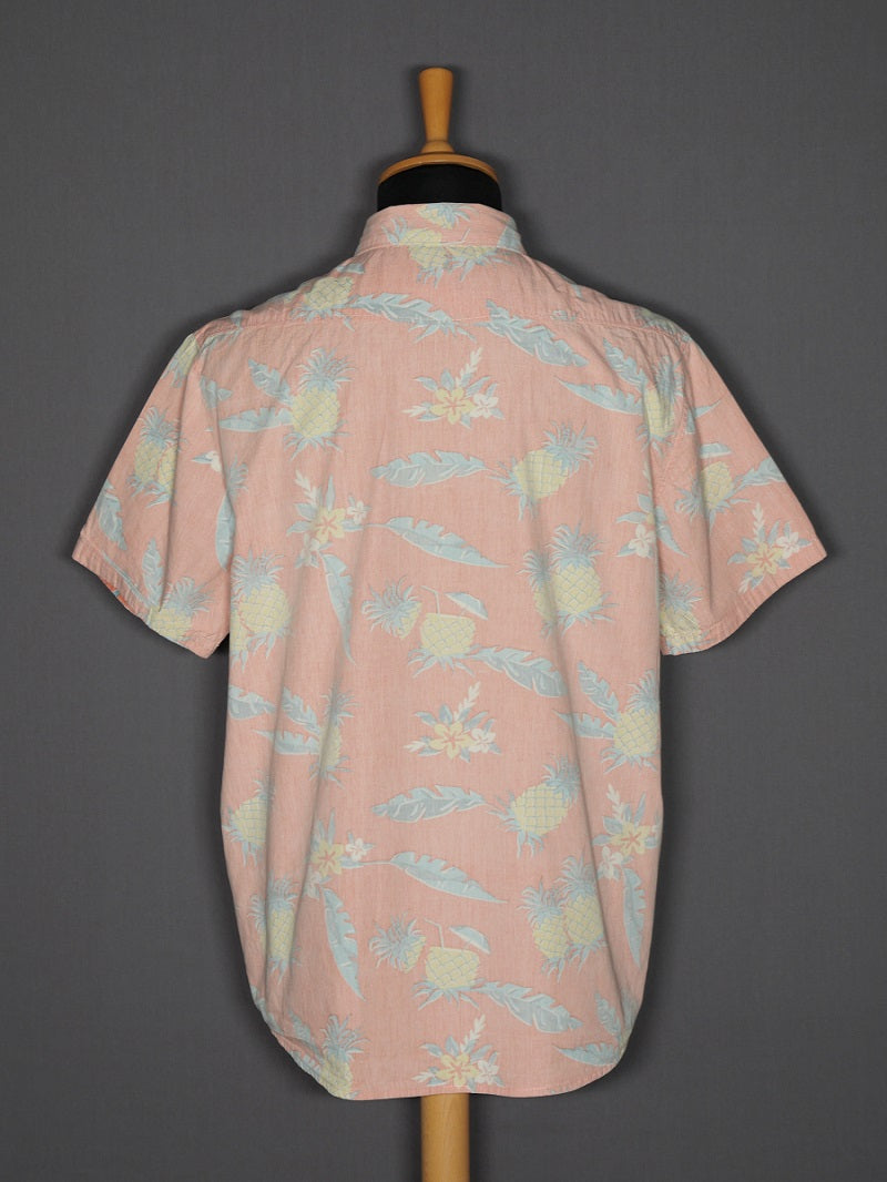 BillaBong Hawaii Shirt rosa - M-L