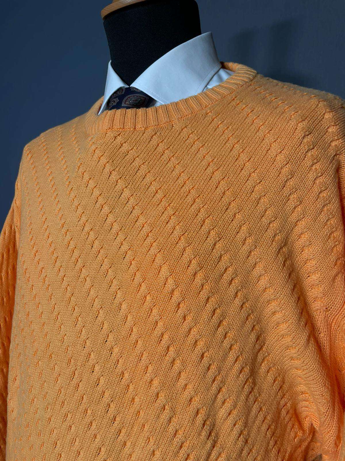 Pullover orange - L