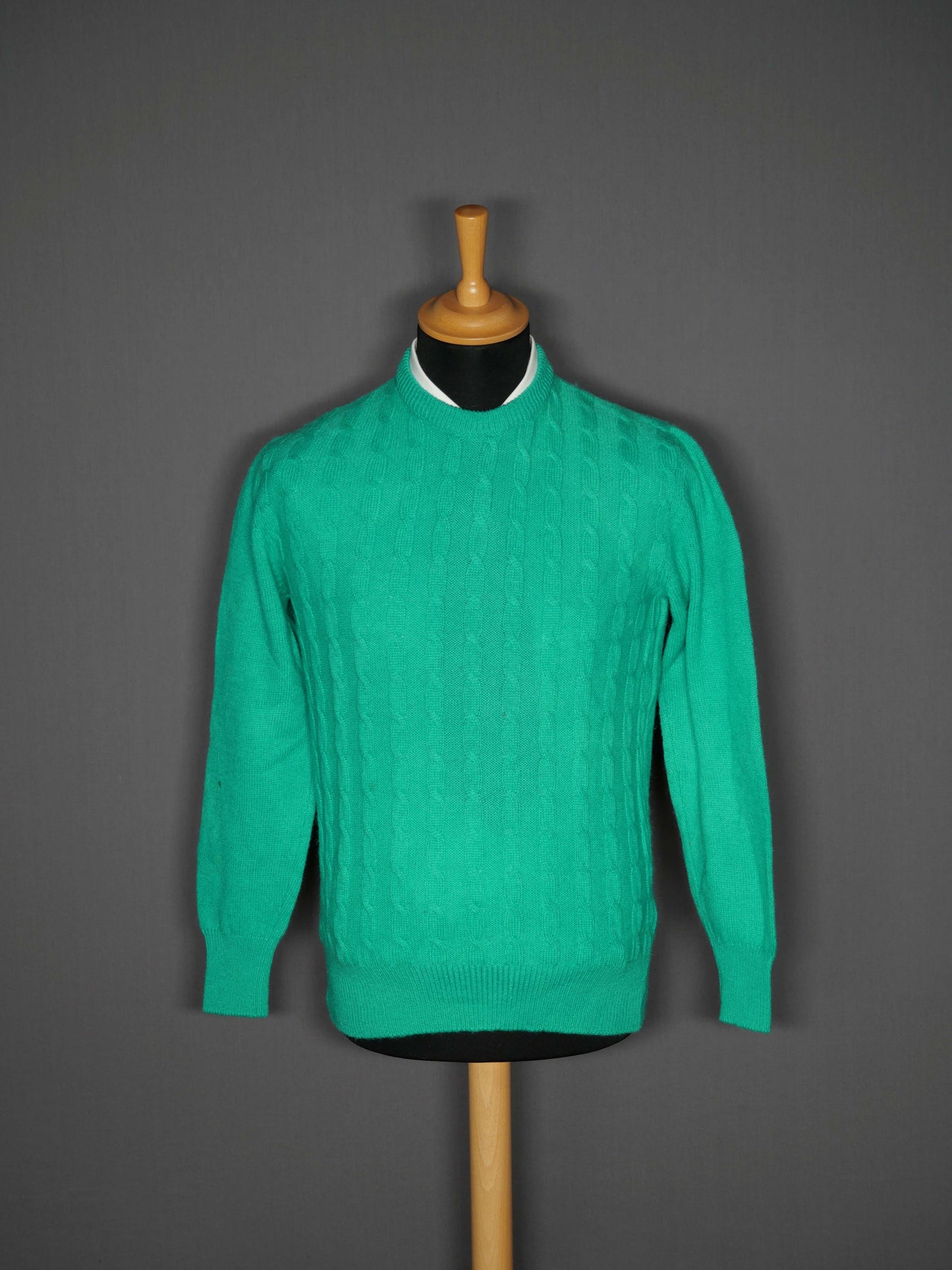 Vintage Pullover grün - XS