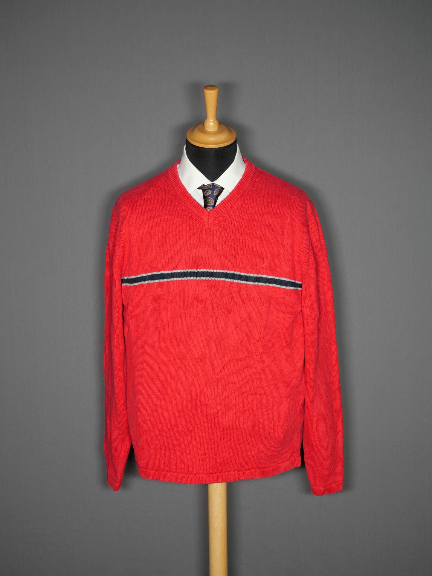 Nautica Pullover rot - M