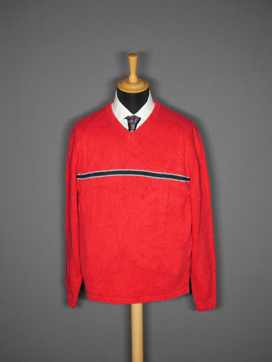Nautica Pullover rot - M
