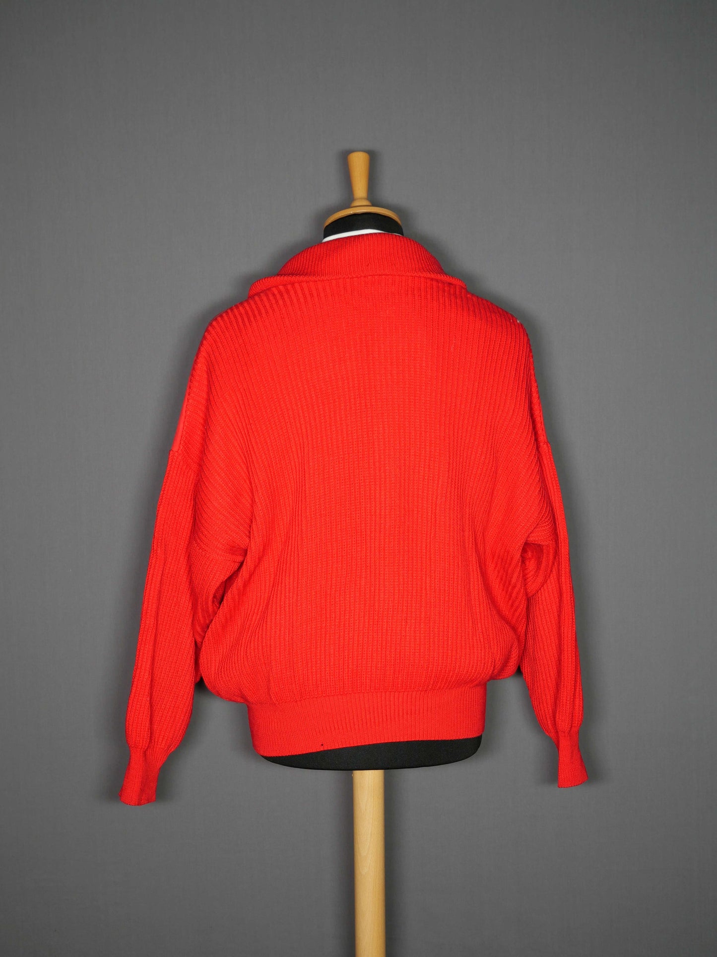 Vintage Pullover rot - L