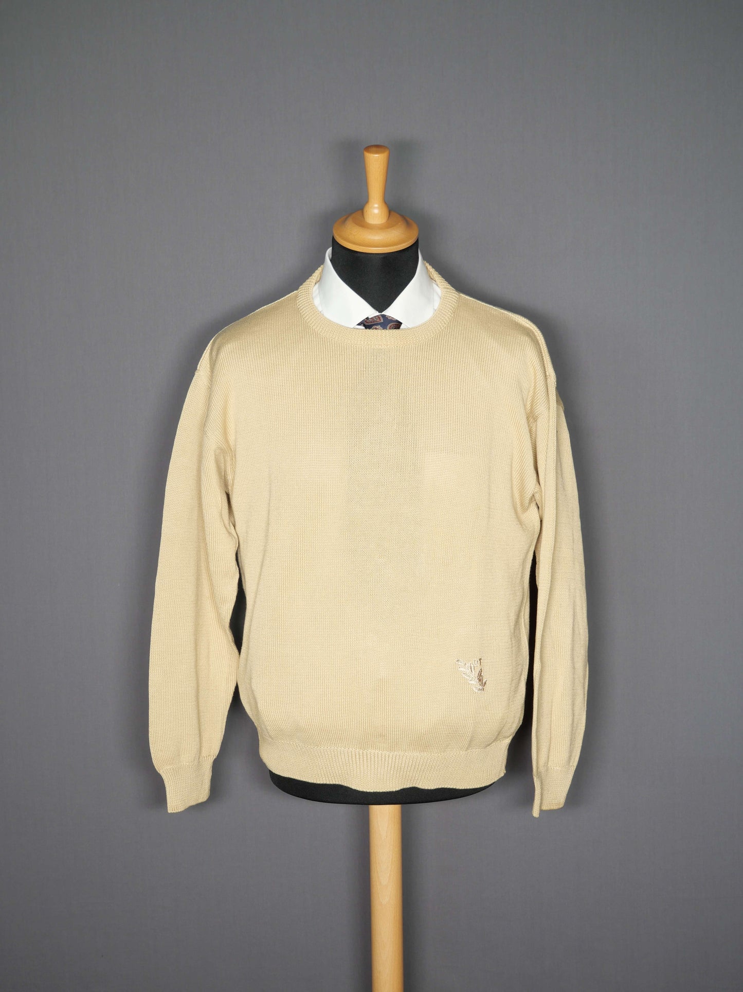 Vintage Pullover beige - L