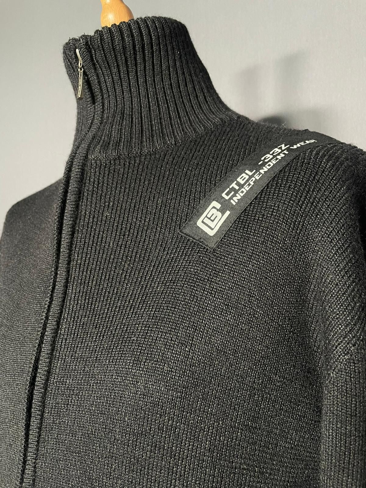 Strickjacke schwarz - S