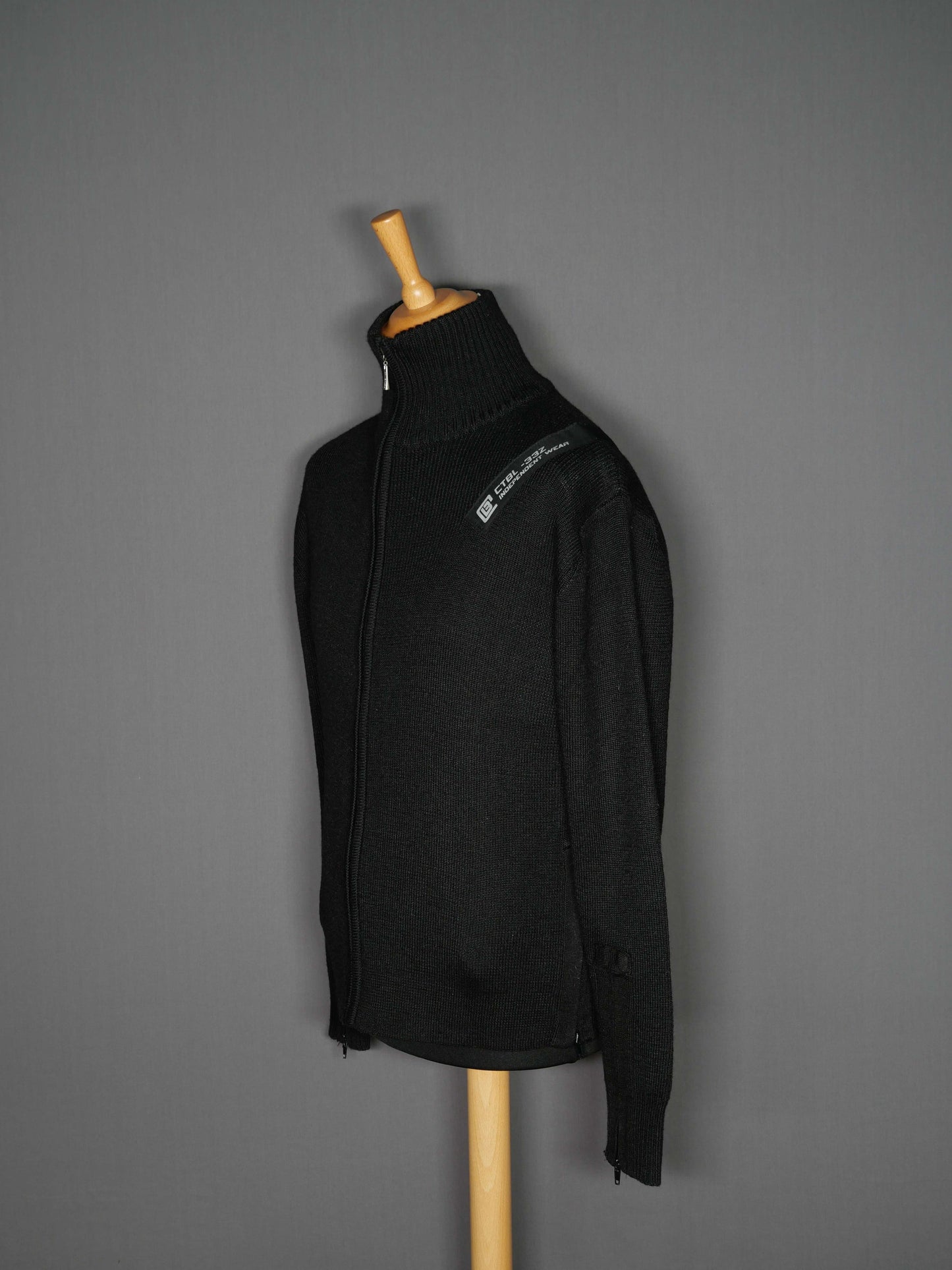 Strickjacke schwarz - S