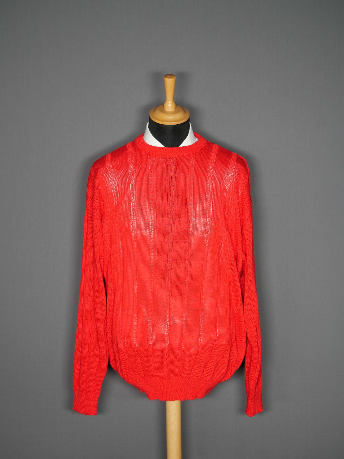 Vintage Pullover rot - XL