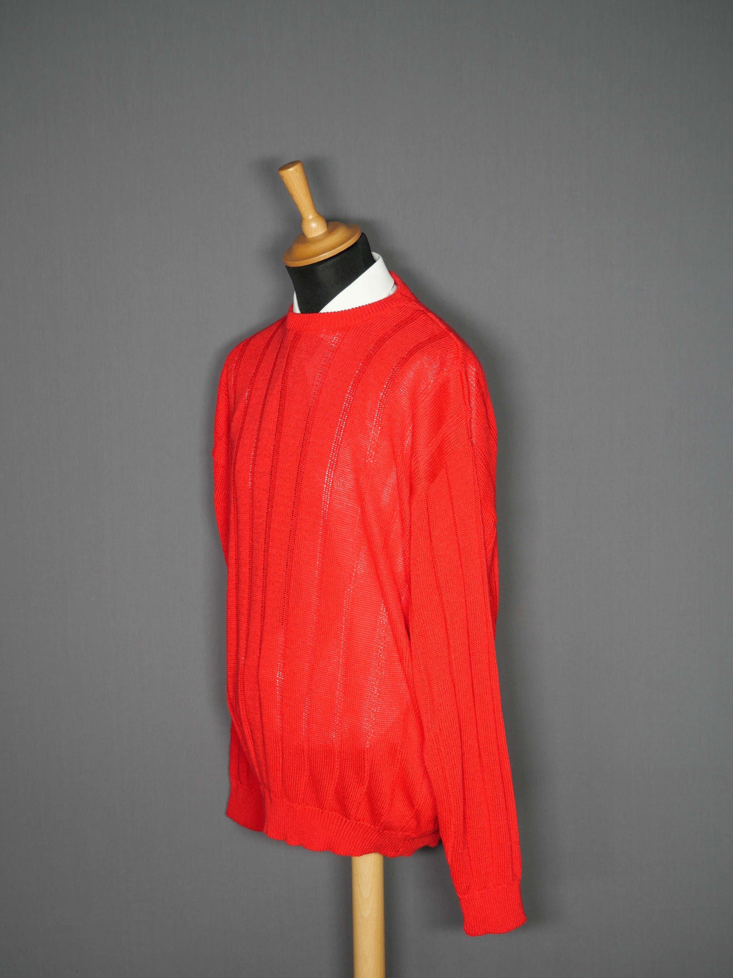 Vintage Pullover rot - XL
