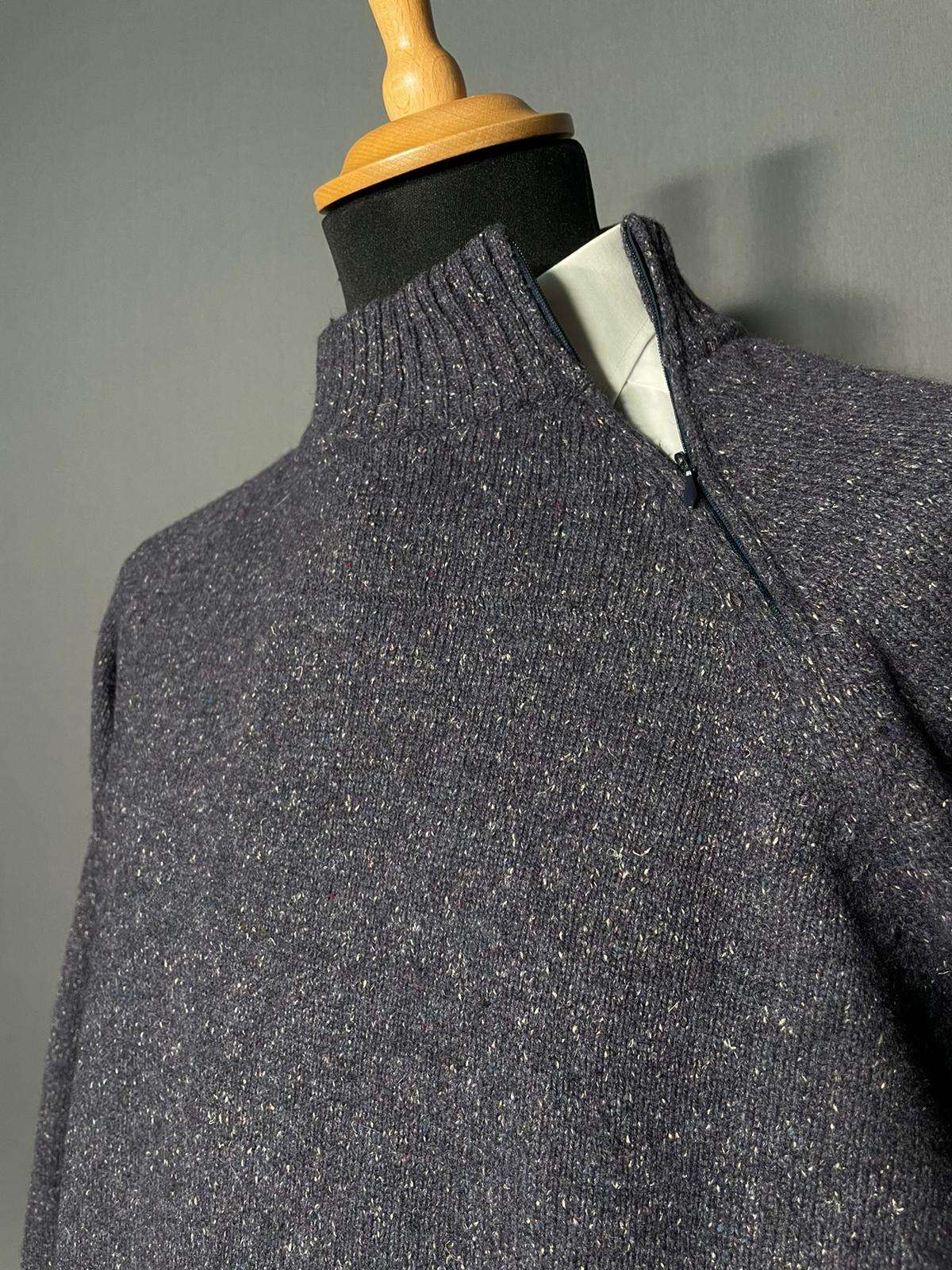 Turtleneck Pullover grau - L