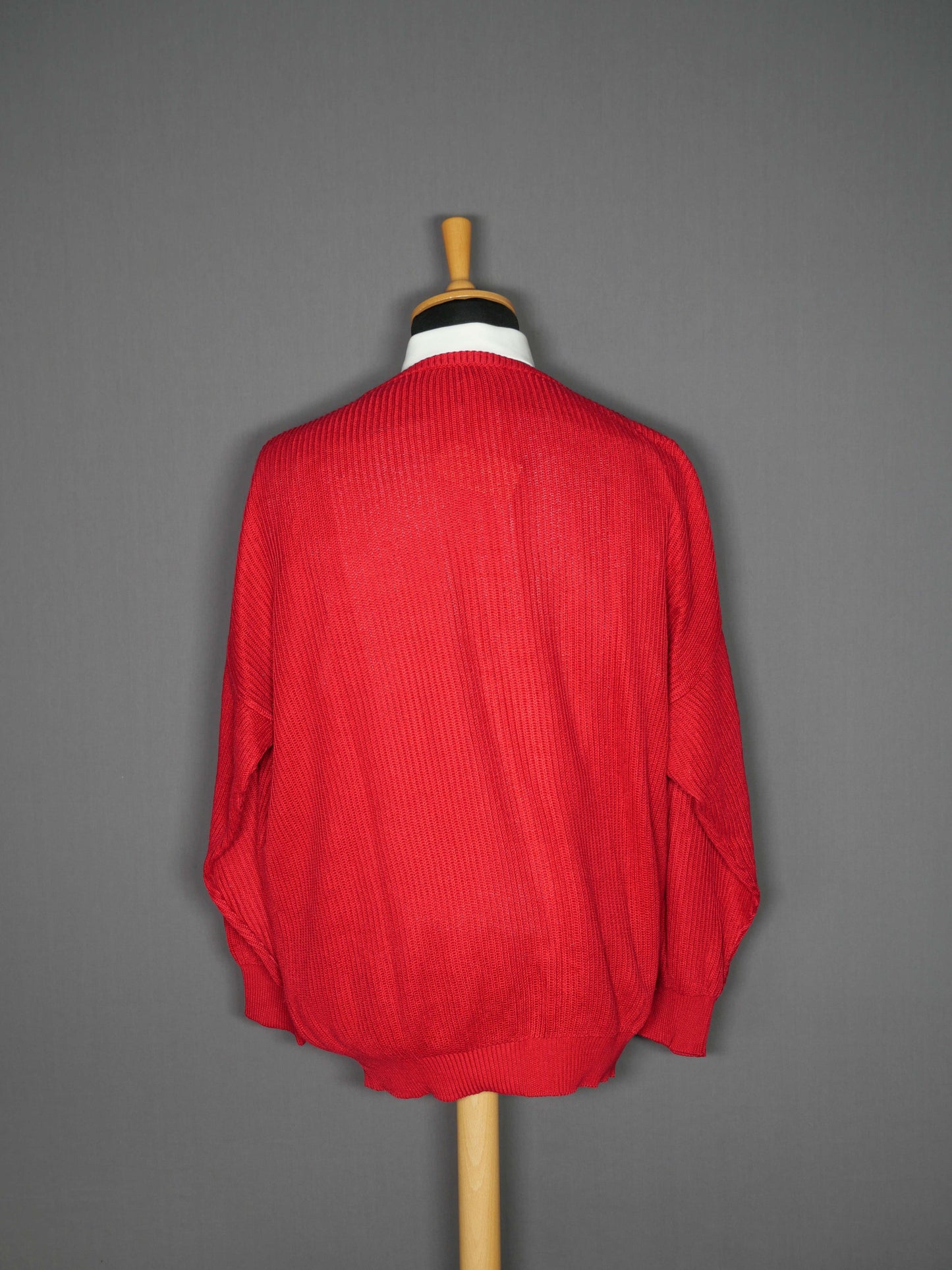 Vintage Pullover rot - XL
