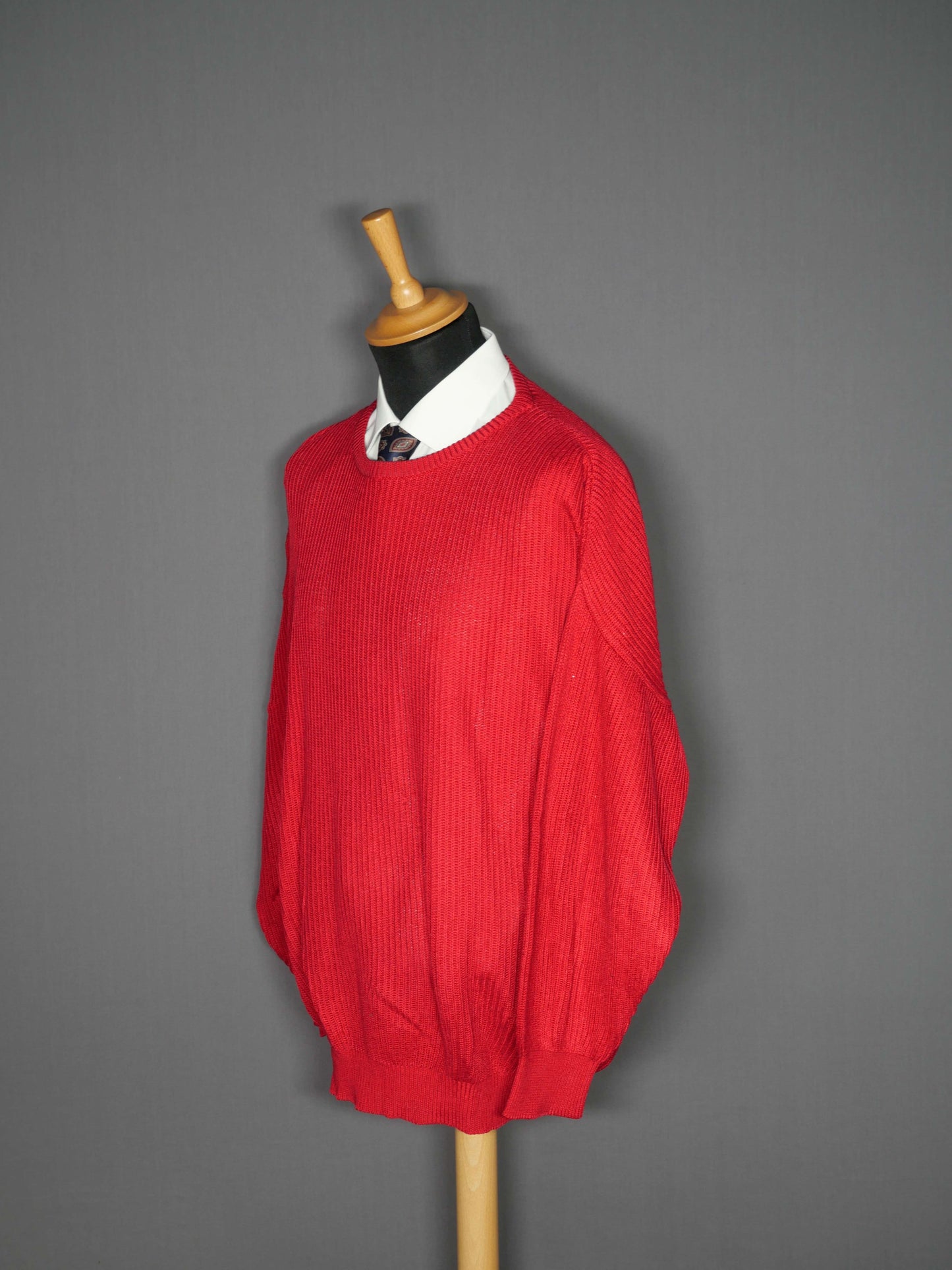Vintage Pullover rot - XL