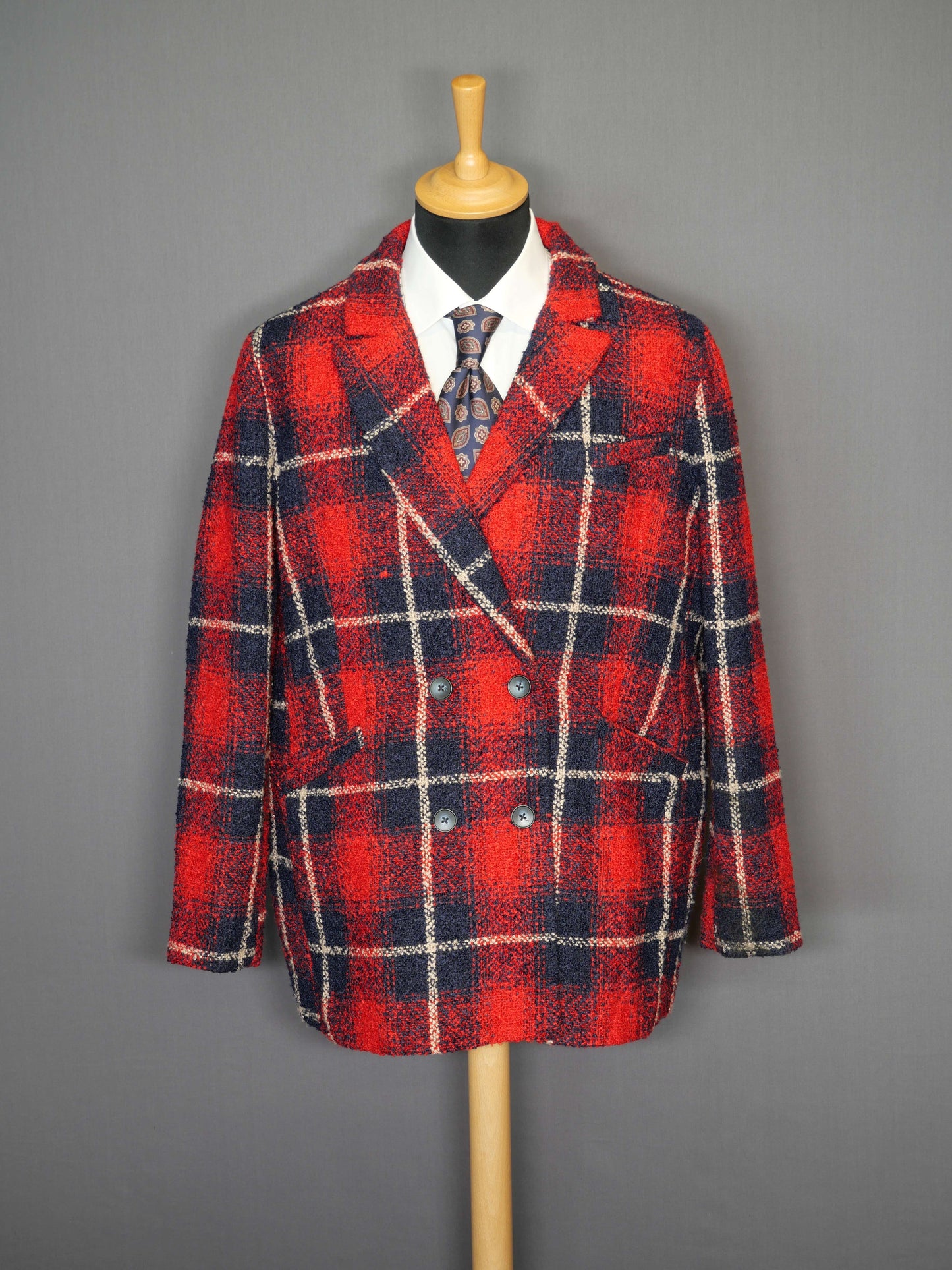 Levi`s Kurzmantel rot Kariert - 48/M