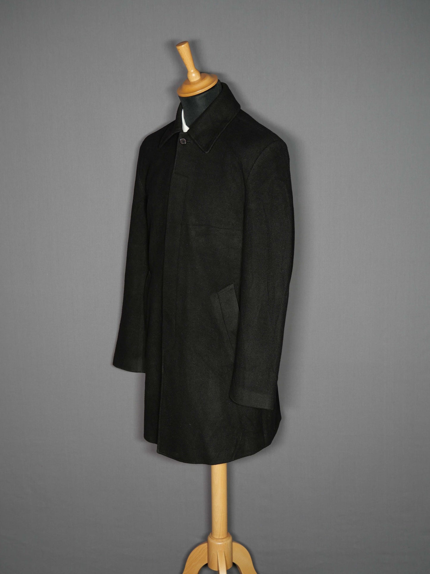 Vintage Kurzmantel schwarz - 48/M