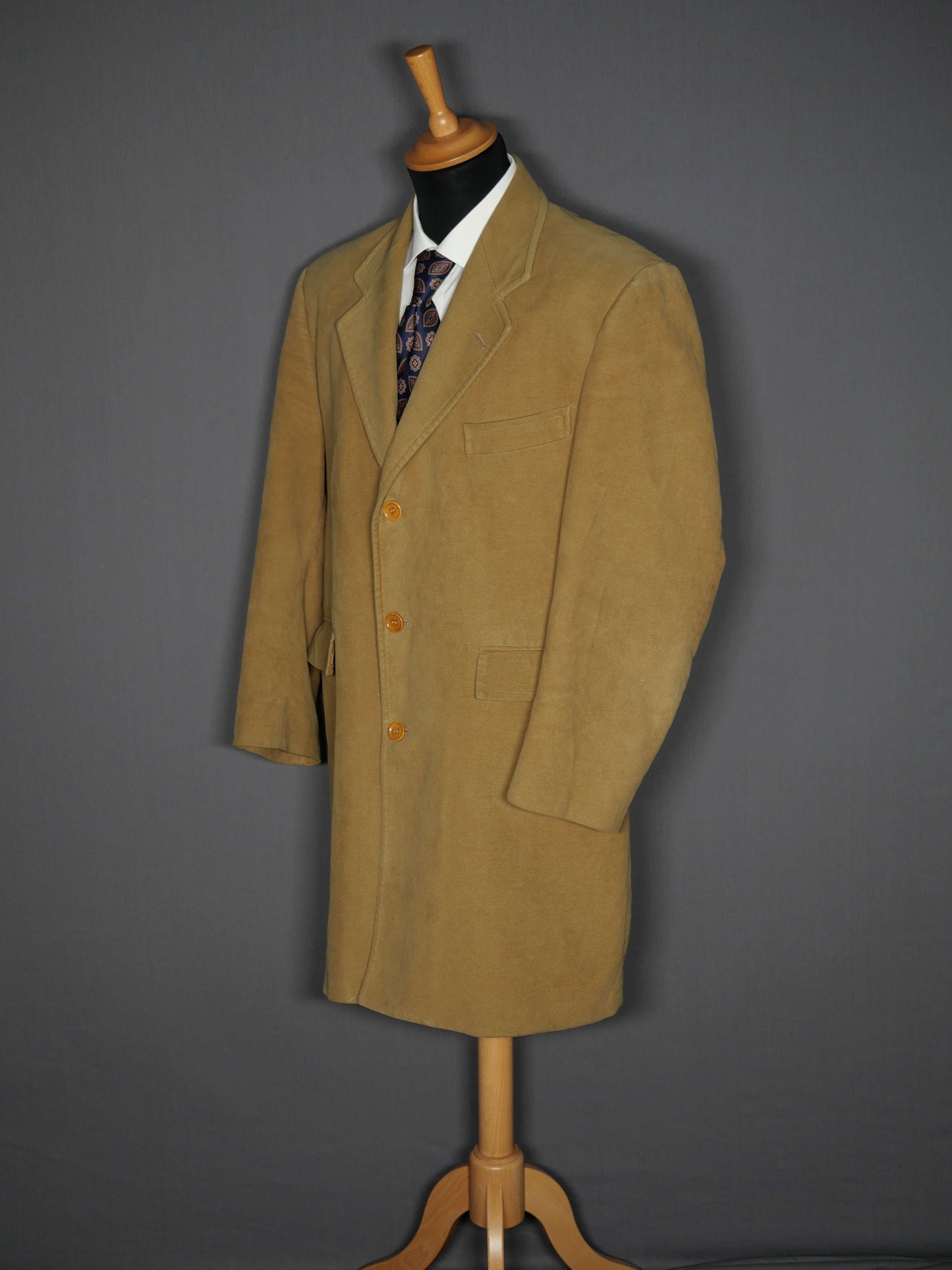 Vintage Kurzmantel beige - 50/L