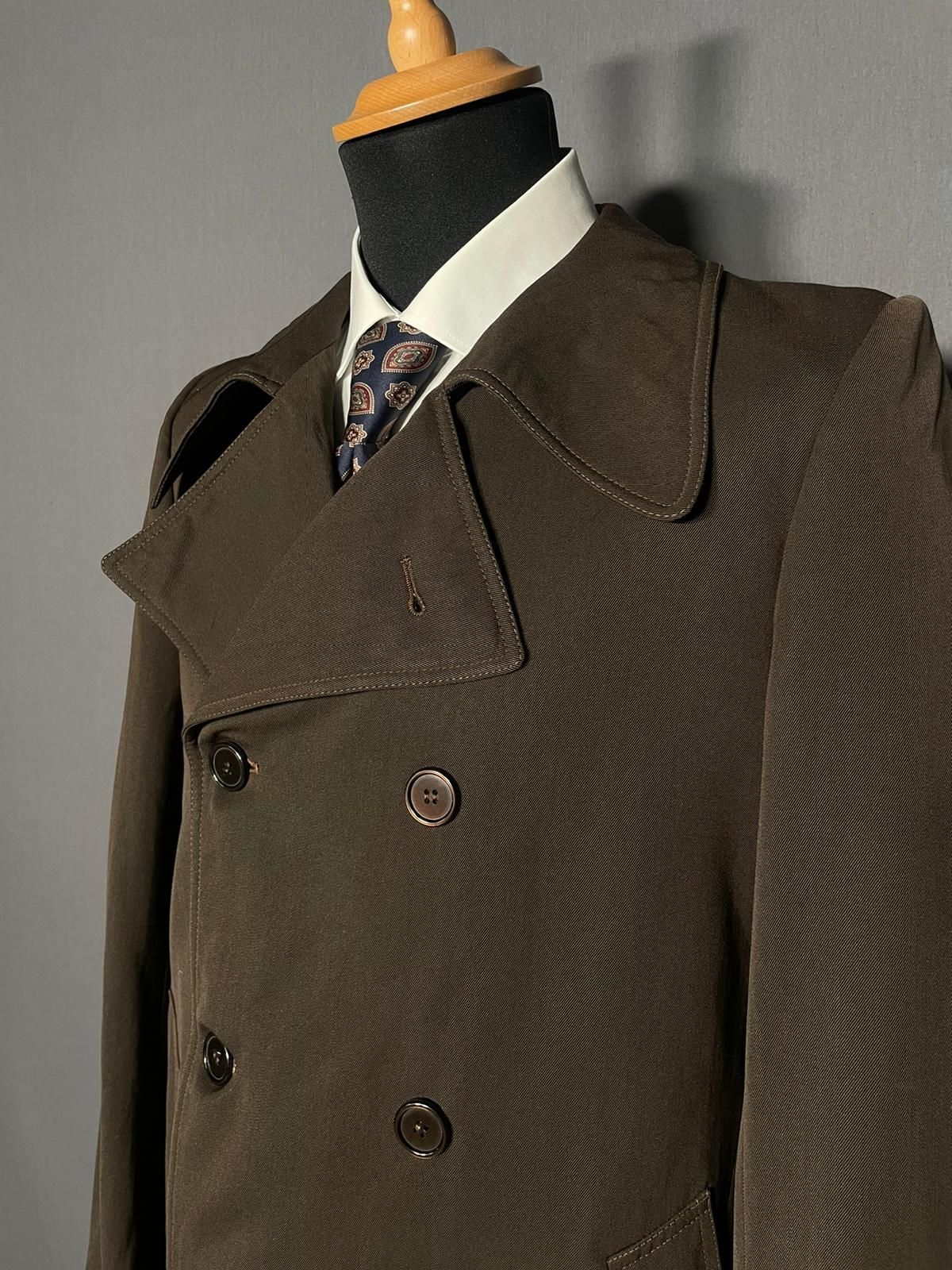 Dopplereiher Regenmantel braun - 46/S