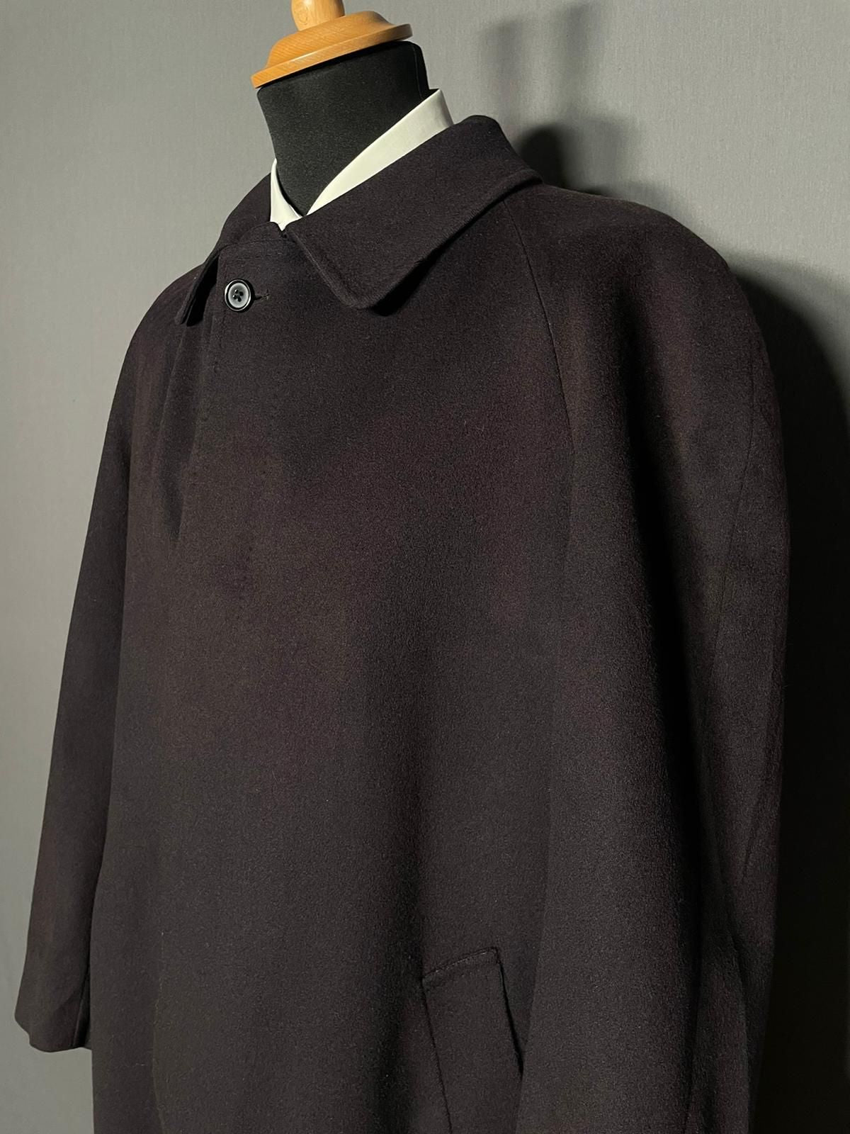 Vintage Carcoat Mantel dunkelblau - 50/L