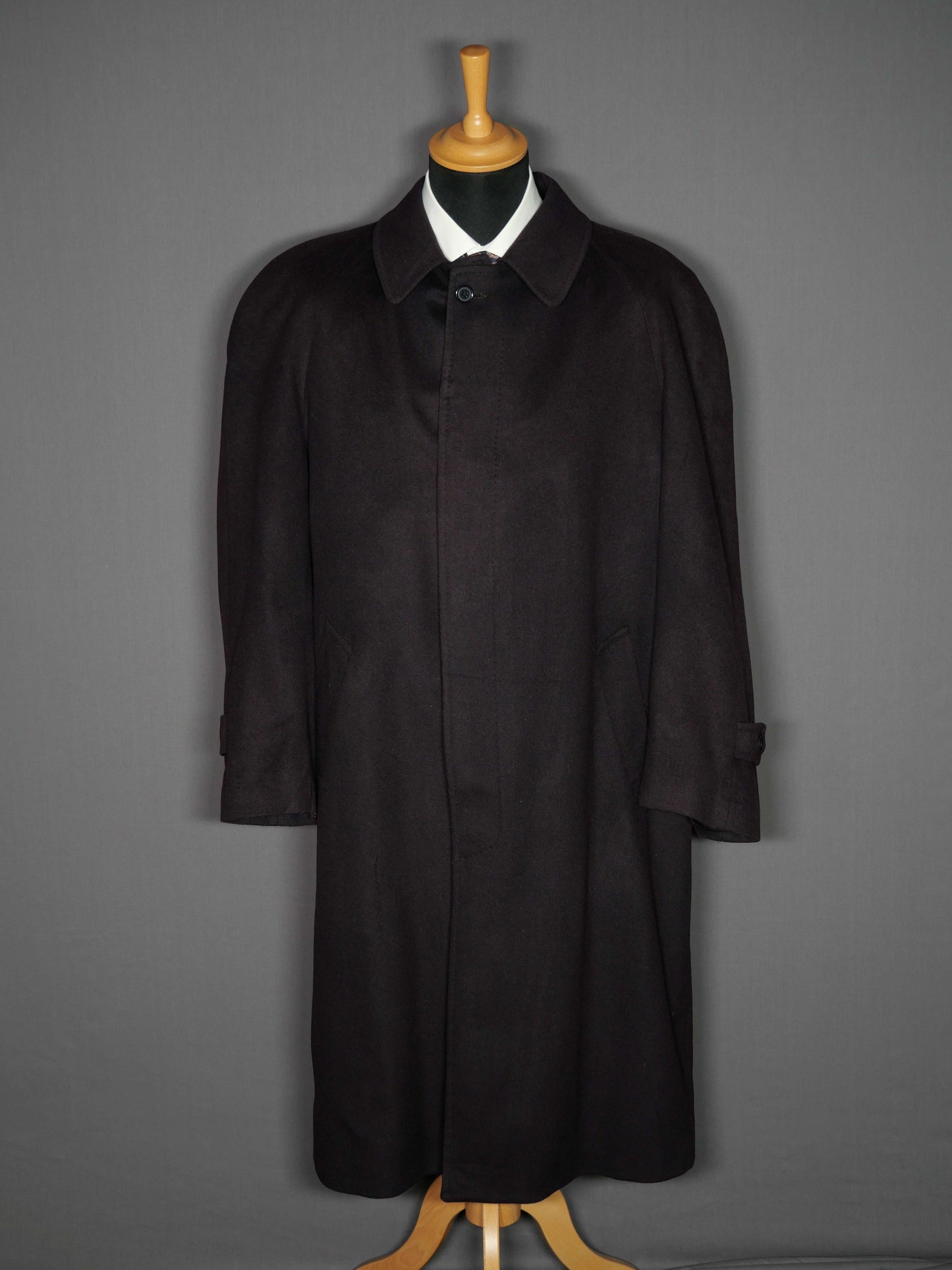 Vintage Carcoat Mantel dunkelblau - 50/L