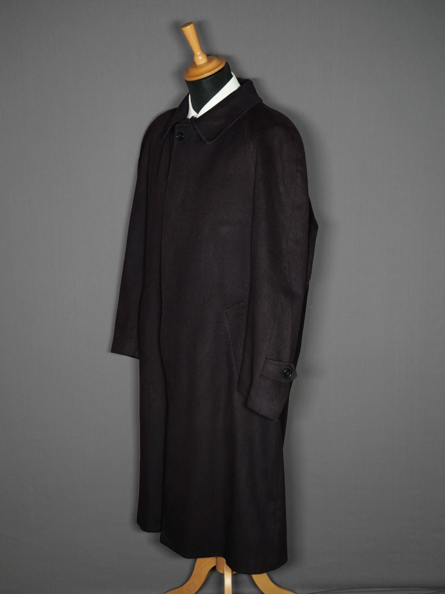 Vintage Carcoat Mantel dunkelblau - 50/L