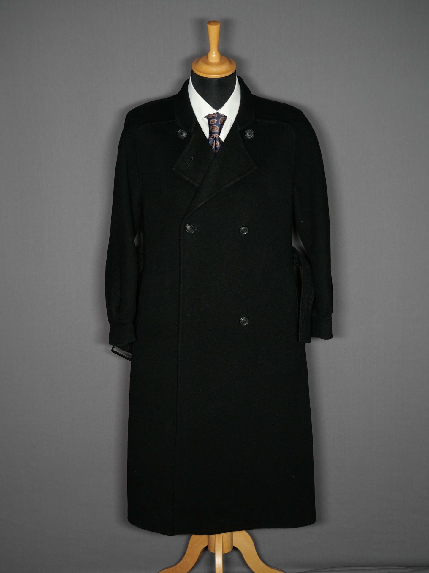 Vintage Herno Mantel schwarz - 48/M