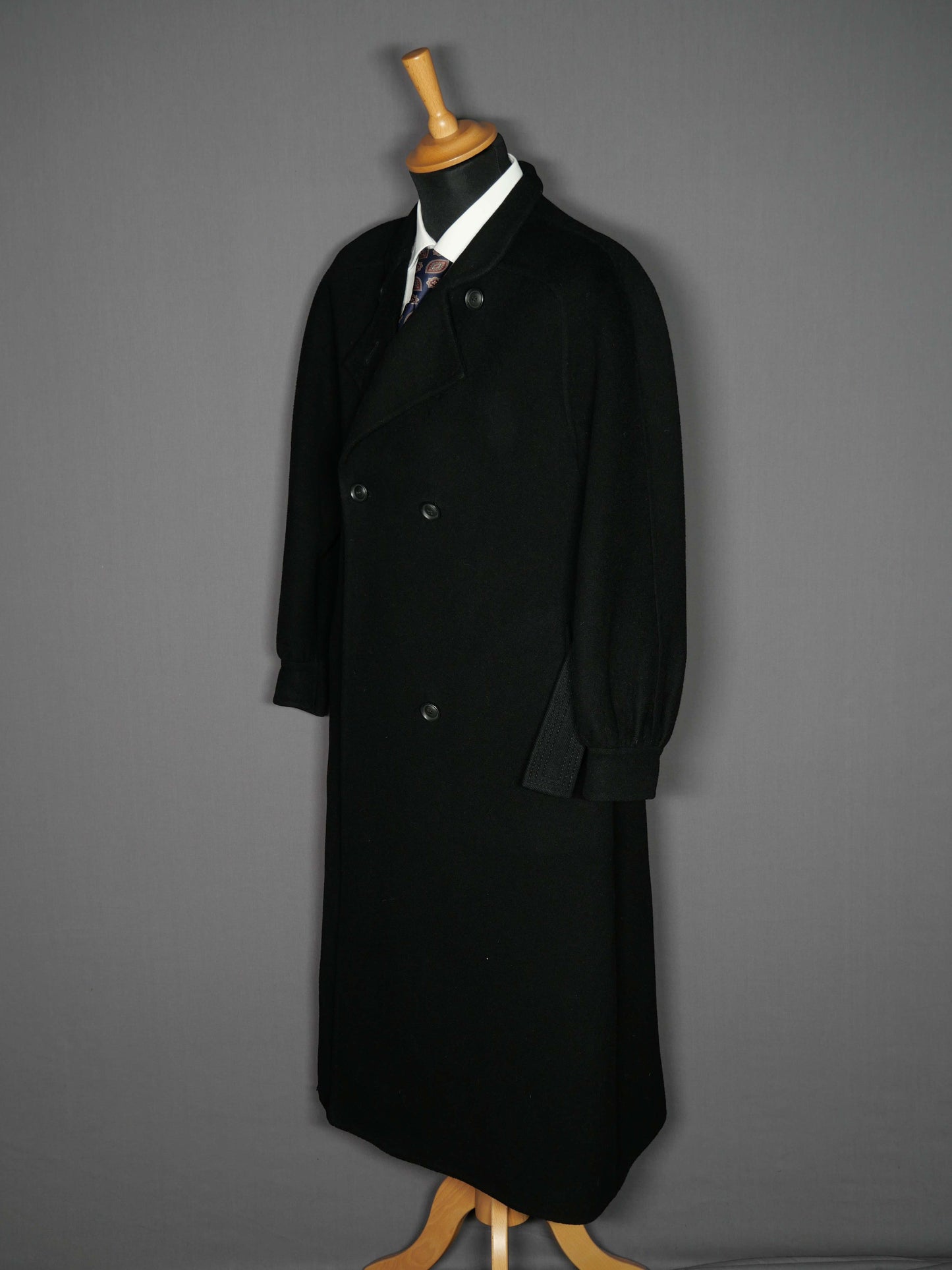 Vintage Herno Mantel schwarz - 48/M