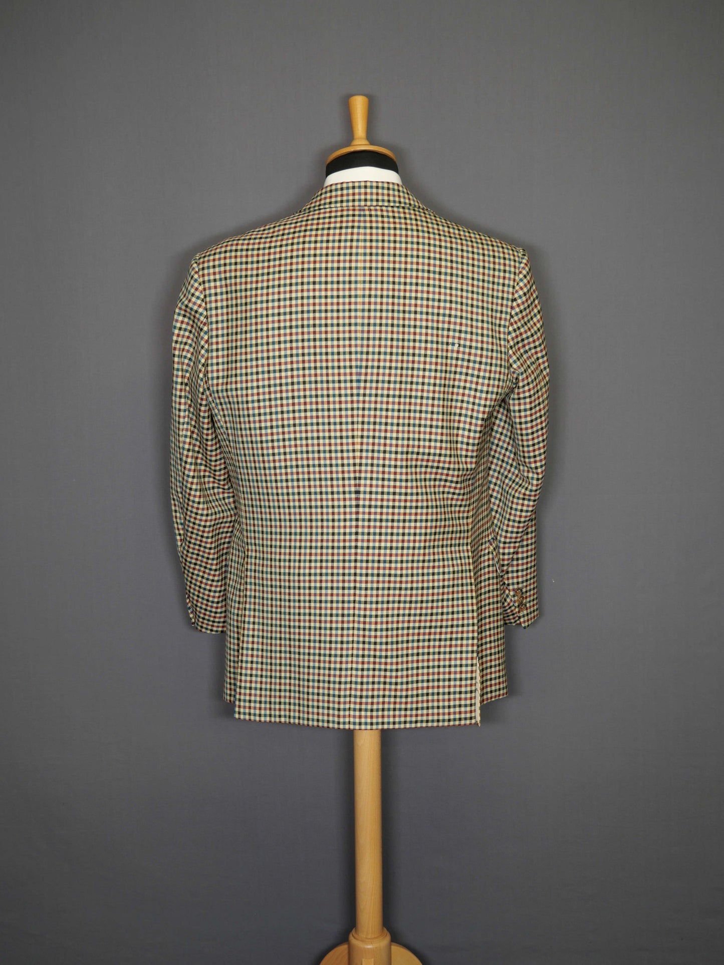 Vintage Zweiknopf-Sakko kariert - 50/L