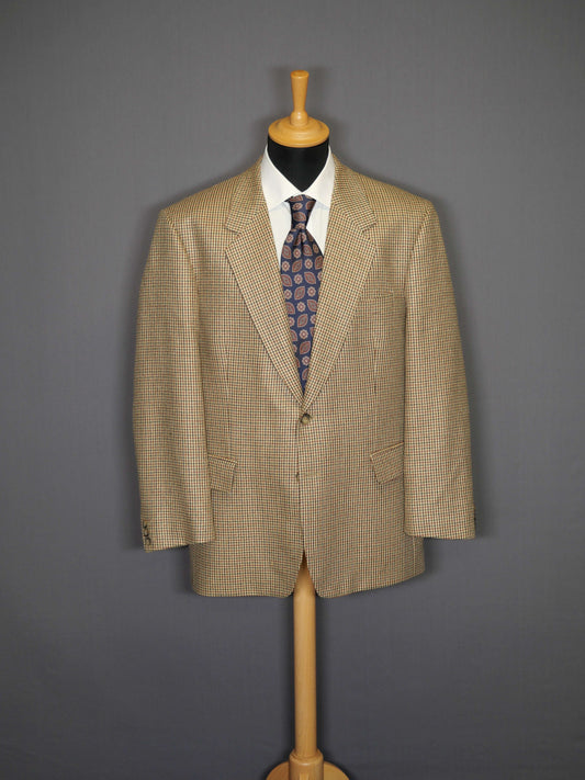 Vintage Zweiknopf-Sakko Houndstooth - 50/L