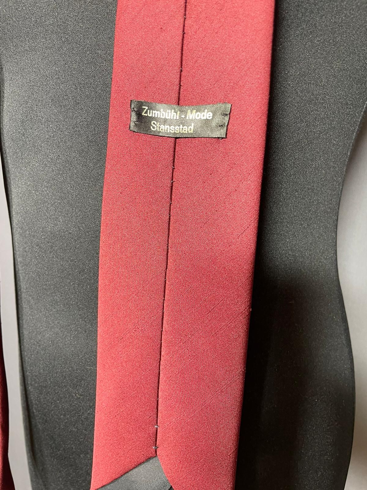 Vintage Krawatte weinrot