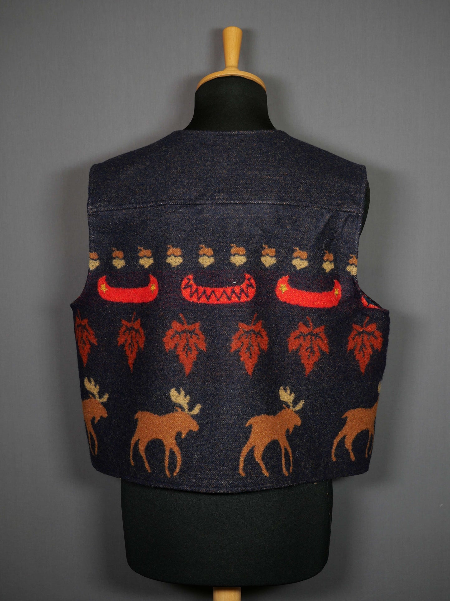 Vintage Pendelton Wollweste Muster - L