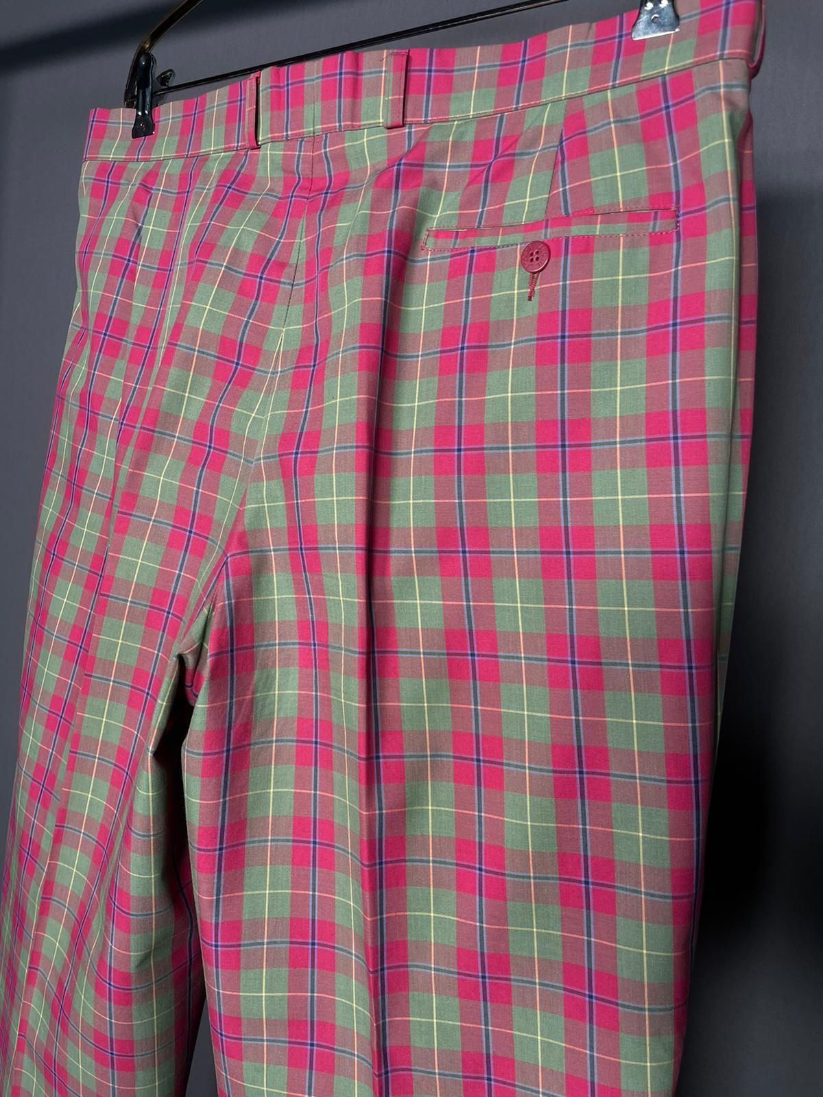 Vintage Lacoste Hose Doppelte-Bundfalte 36X33