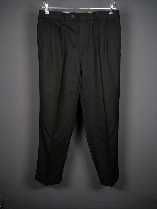 Lauren Ralph Lauren Kaschmir-Woll Hose schwarz 34X30