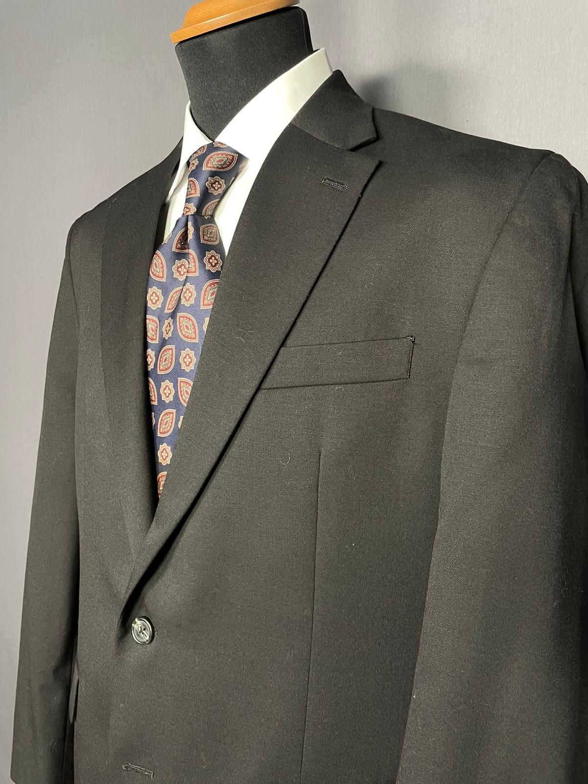 Chaps (RL) Zweiknopf-Sakko schwarz - 50/L