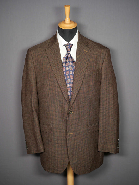 Chaps (RL) Zweiknopf-Sakko braun kariert - 50/L