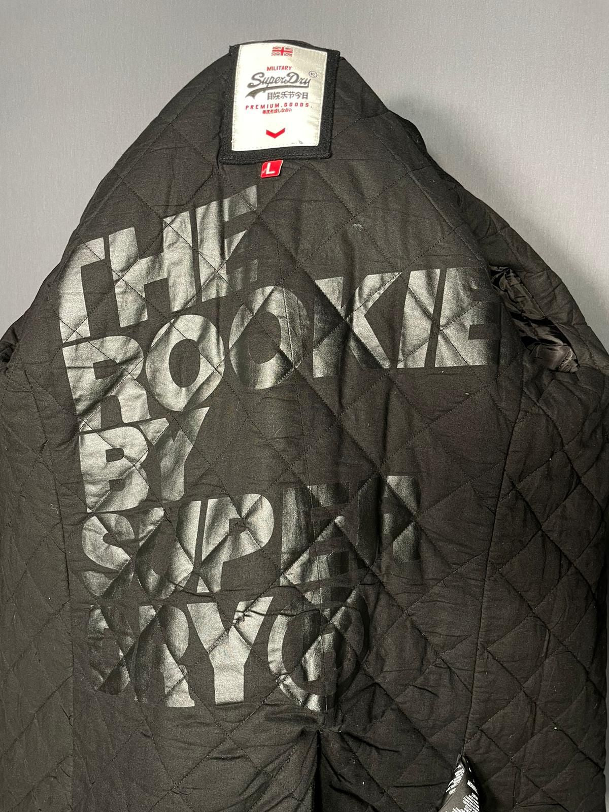 Super Dry Peacoat schwarz - M