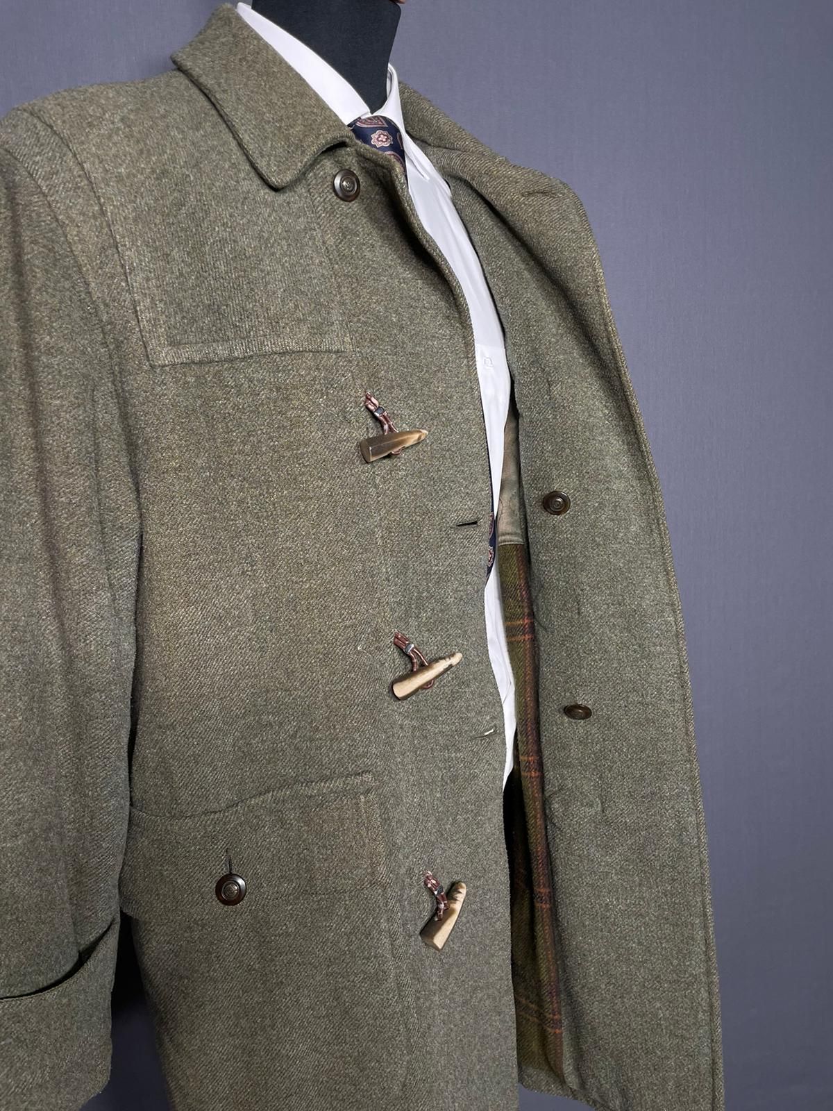 Vintage Dufflecoat grün - 50/L