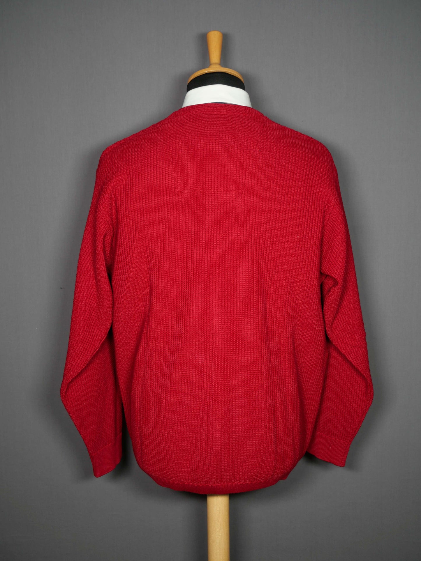 Vintage Green Coast Cardigan rot - L