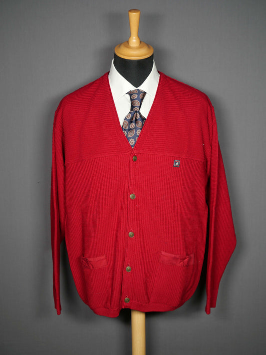 Vintage Green Coast Cardigan rot - L