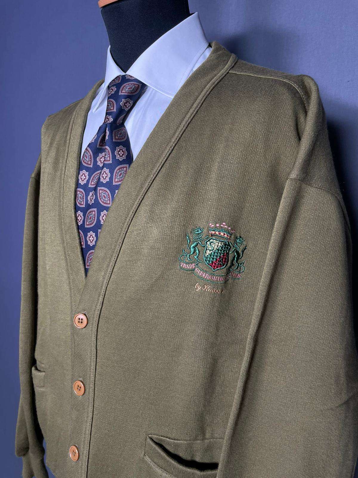 Vintage Cardigan grün - M