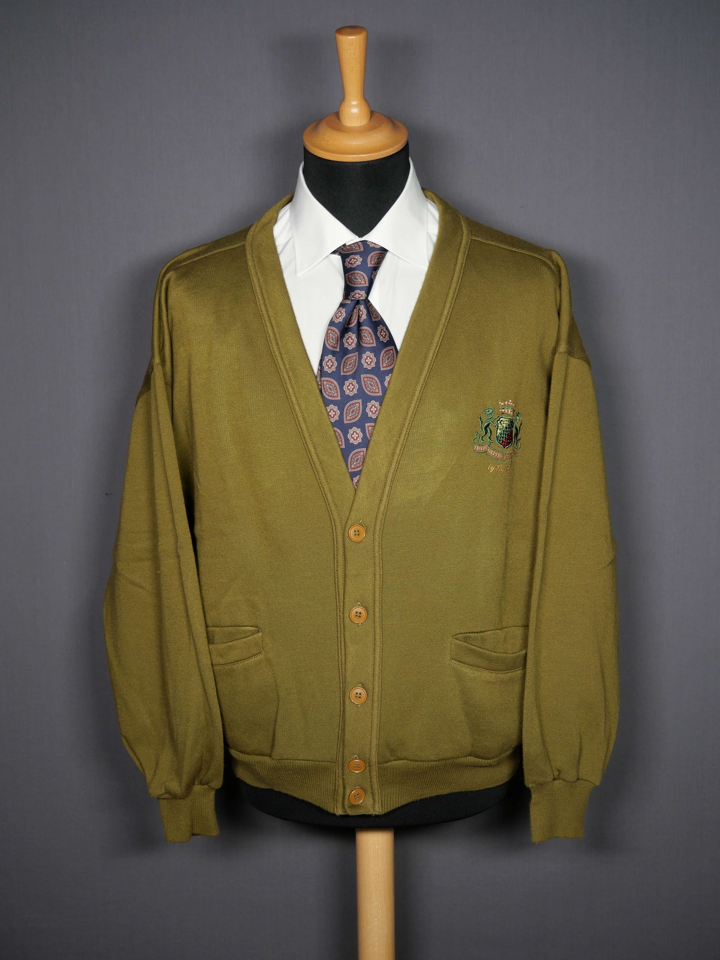 Vintage Cardigan grün - M