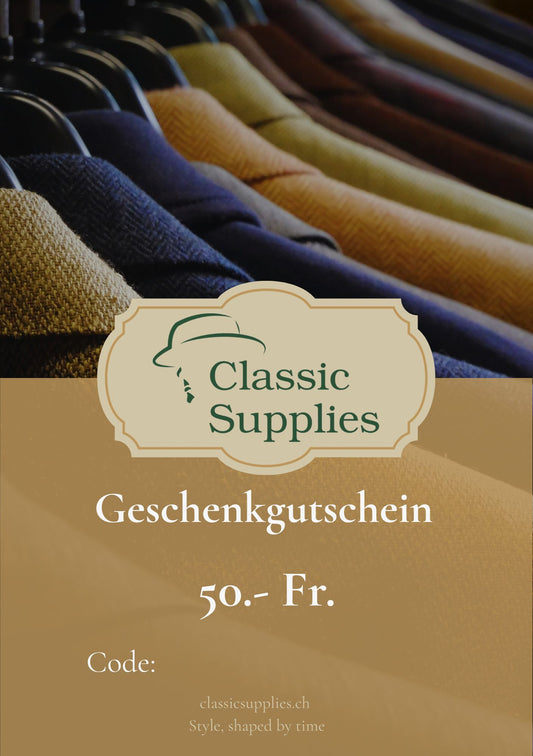 Geschenk-Gutschein 50 Franken